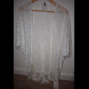 Lace cardigan/jacket